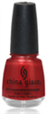 Picture of China Glaze 0.5oz - 0003 Go Crazy Red