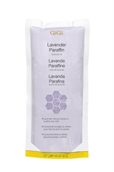 Picture of Gigi Paraffin Item# 0896 Lavender and Grape Seed Oil Paraffin wax 16 oz / 453 g