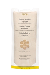 Picture of Gigi Paraffin Item# 0935 Sweet Vanilla with Cocoa and Soy Bean Extracts Paraffin wax 16 oz / 453 g