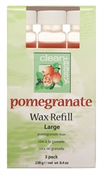 Picture of Clean + Easy - 47344 Pomegranate Wax Refill 3 pack (Large)