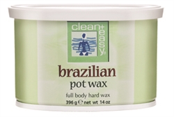 Picture of Clean + Easy - 41153 Brazilian Hard Wax 14 oz / 396 g