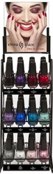 Picture of China Glaze Item# 77074 Empty Rack 36 pc