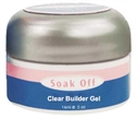 Picture of IBD Gels Item# 72113 Soak Off Clear Builder Gel - .5oz/14g