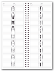 Picture of Appointment Book - Salon Appointment Book 2-Columns