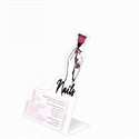 Picture of Berkeley Beauty - PW121-S Design Business Card Holder-Hand with Flower-Small