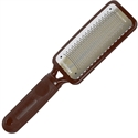 Picture of Microplane Item# 70403 Microplane Colossal Pedicure Rasp Brown