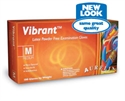 Picture of Vibrant Gloves - 98227 Gloves Powder Free Latex Medium 100/Box