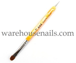 Picture of 999 Kolinsky Yellow French Brush - 12