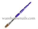 Picture of Petal Kolinsky Purple French Brush - 14F