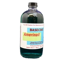 Picture of Amerinail Item# Amerinail Green BaseCoat 16 oz