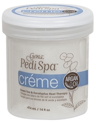 Picture of Gena Pedi Spa - 04057 Green Tea & Eucalyptus Heel Creme with Argan Oil Complex - 14oz