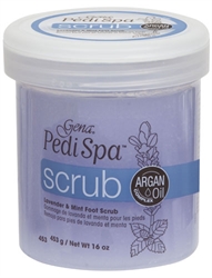 Picture of Gena Pedi Spa - 04055 Lavender Foot Scrub with Argan Oil Complex - 16oz