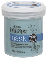 Picture of Gena Pedi Spa - 04056 Mint & Eucalyptus Foot Mask with Argan Oil Complex - 16oz