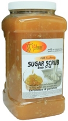 Picture of SpaRedi Item# 01200 Sugar Scrub Milk & Honey 1 gallon (128 oz)