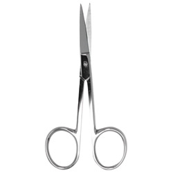 Picture of Burmax Item# SE-2105 4" Cuticle Scissor with Extra Long Curved Blade