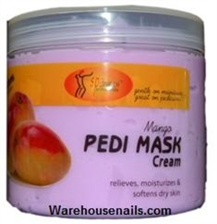 Picture of SpaRedi Item# 05430 Pedi Mask Mango 16 oz