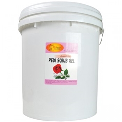 Picture of SpaRedi Item# Pedi Scrub Gel Sensual Rose 5 Gallon