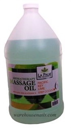 Picture of La Palm - 01359 Massage Oil Pacific Key Lime 1 gallon/128 oz