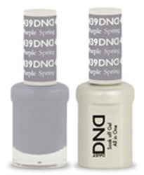 Picture of DND GEL DUO - DND439 Purple Spring