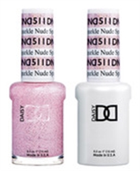 Picture of DND GEL DUO - DND511 Nude Sparkle