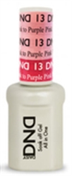 Picture of DND MOOD CHANGE GEL  - DND13 Pretty Pink to Purple Pink 0.5oz