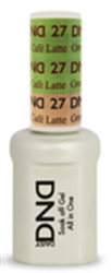 Picture of DND MOOD CHANGE GEL  - DND27 Green to Cafe Latte 0.5oz