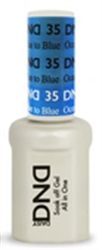 Picture of DND MOOD CHANGE GEL  - DND35 Ocean Blue to Blue 0.5oz.