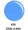 Picture of DND GEL DUO - DND670 Steel a Kiss